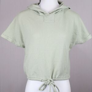 Paper Crane Sage Green Hooded Sweatshirt